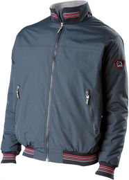 Tattini Bomber Tamigi Reitjacke aus Nylon für Damen und Herren Blau XS wasserabweisend Winter – Bild 1 von 3