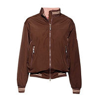 Produktbild von Tattini Bomber Tamigi Reitjacke aus Nylon für Damen und Herren in Braun XXL wasserabweisend Winterjacke