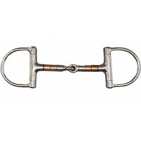 Produktbild von Tattini D-Ring Gebiss aus Edelstahl in Silber