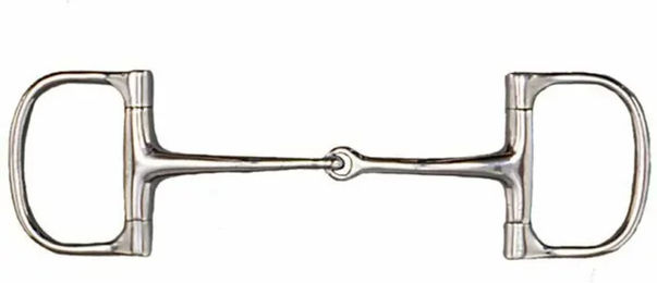 Produktbild von Tattini D-Ring Gebiss aus Edelstahl in Silber
