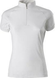 Produktbild von Tattini Damen Turnier-Reitpolo mit Netzeinsätzen in Weiß Größe L