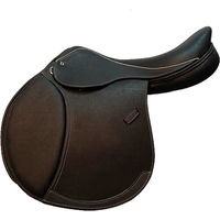 Produktbild von Tattini Derby Sattel aus Leder in Schwarz 16 Zoll
