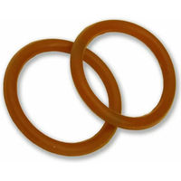 Produktbild von Tattini Elastische Ringe für Sicherheitssteigbügel aus Gummi Braun