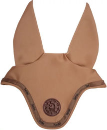 Produktbild von Tattini Ermitage Fliegenhaube für Warmblut in Braun und Beige