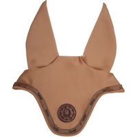 Produktbild von Tattini Ermitage Fliegenhaube für Warmblut in Braun und Beige