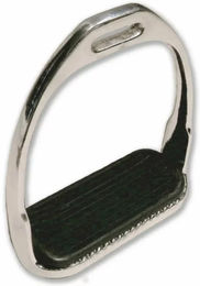Tattini Flache Bügel aus vernickeltem Stahl in Silber – Bild 1 von 2