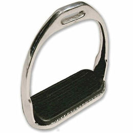 Tattini Flache Bügel aus vernickeltem Stahl in Silber – Bild 1 von 2