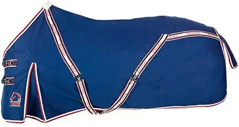 Produktbild von Tattini Fliegendecke aus Naturmaterial in Blau
