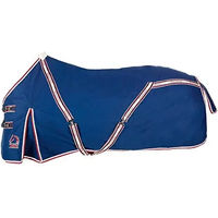 Produktbild von Tattini Fliegendecke aus Naturmaterial in Blau