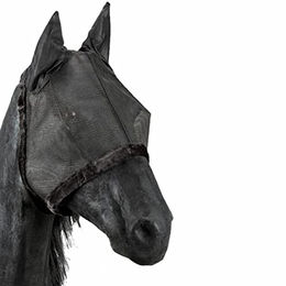 Tattini Fliegennetzmaske für Paddockpferde Schwarz – Bild 1 von 2