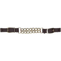 Produktbild von Tattini Gabelkopf für Nylonpferd Doppelkette Schwarz