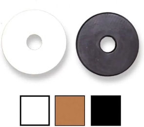 Produktbild von Tattini Gebissscheiben aus Gummi in Braun