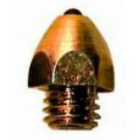 Produktbild von Tattini Gewindestollen aus Metall in Gold 20 mm