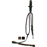 Produktbild von Tattini Gogue für Pferde aus Leder und Nylon in Schwarz oder Braun