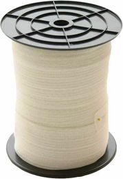 Produktbild von Tattini Halfter Strickband mit 8 Fäden aus Edelstahl in Weiß