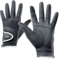 Produktbild von Tattini Handschuhe aus technischem Gewebe in Silber und Schwarz Unisex Größe M