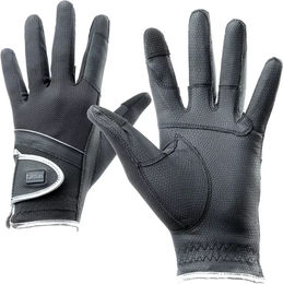 Produktbild von Tattini Handschuhe aus technischem Gewebe Silber Schwarz Unisex XL