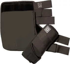 Tattini Hi-Tec Gamaschen für Pferde aus Neopren Schwarz Größe L – Bild 1 von 2