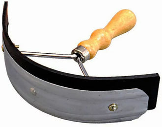 Produktbild von Tattini Hitzemesser für Pferde aus gebogenem Edelstahl