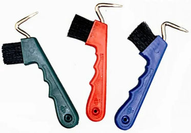 Produktbild von Tattini Hufauskratzer mit Bürste aus Kunststoff in Bunt