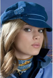 Produktbild von Tattini Kappe für Damen in Blau 56 cm