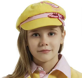 Produktbild von Tattini Kappe für Kinder in Weiß und Gelb Größe 54 cm