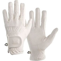 Produktbild von Tattini Lederhandschuhe Weiß Größe M