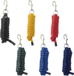 Produktbild von Tattini Longierleine aus geflochtenem Nylon mit Messingkarabinerhaken