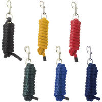 Produktbild von Tattini Longierleine aus geflochtenem Nylon mit Messingkarabinerhaken