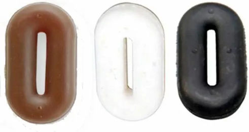 Produktbild von Tattini Martingalstopp aus Gummi in Braun