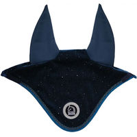 Produktbild von Tattini Maxxi Fliegenhaube für Warmblut Pferde in Blau