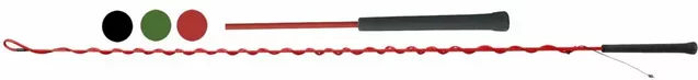 Produktbild von Tattini Nylonpeitsche 180 Schwarz Rot