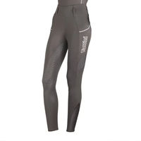 Produktbild von Tattini Passiflora Reithose Damen Full Grip in Grün oder Grau Größe 46