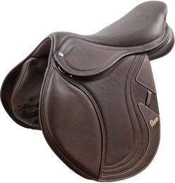 Produktbild von Tattini Pessoa Legend Deluxe Reitsattel aus Leder in Braun