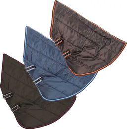 Produktbild von Tattini Pferde Decke mit abnehmbarem Halsumfang Full in Schwarz aus Polyester