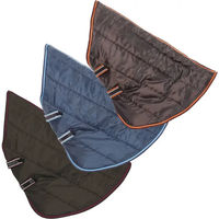 Produktbild von Tattini Pferde Decke mit abnehmbarem Halsumfang Full in Schwarz aus Polyester