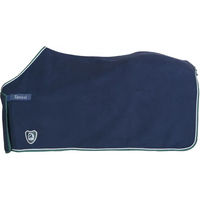 Produktbild von Tattini Pferdedecke aus Doppelfleece in Blau und Grün