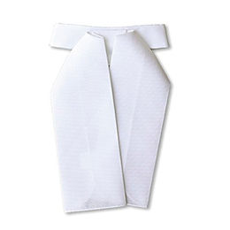 Tattini Plastron aus Baumwolle für Reiter in Weiß Einheitsgröße Unisex – Bild 1 von 2