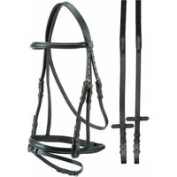 Produktbild von Tattini Ponytrense Shetty aus Leder in Schwarz glatt