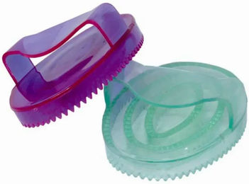 Produktbild von Tattini Putzbesteck Striegel aus Kunststoff in Grün