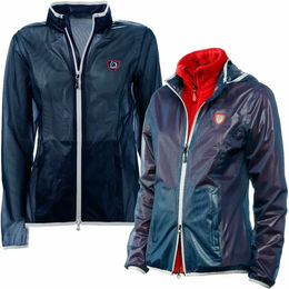 Tattini Regenjacke Unisex Blau Größe L aus Polyester wasserdicht – Bild 1 von 2