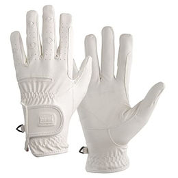 Produktbild von Tattini Reitgloves aus technischem Material mit Lycra-Einsätzen Weiß XS
