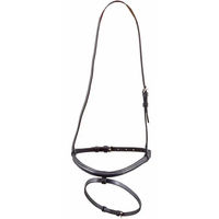 Produktbild von Tattini Reithalfter aus Leder für Pferde in Schwarz