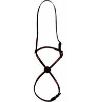 Produktbild von Tattini Reithalfter für Pferde aus Leder in Braun