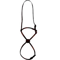 Produktbild von Tattini Reithalfter für Pferde aus Leder in Schwarz oder Braun