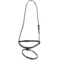 Produktbild von Tattini Reithalfter für Pferde aus Leder in Schwarz oder Braun