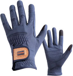 Produktbild von Tattini Reithandschuhe Lurex aus Leder in Or Rose Unisex Größe M