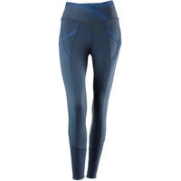 Produktbild von Tattini Reithose Damen Mid Grip Aloe Blau Größe 44