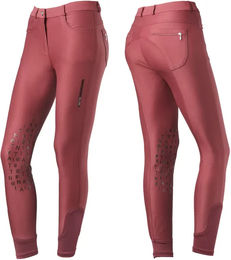 Produktbild von Tattini Reithose für Damen in Amaranto Rot aus Nylon Größe 38