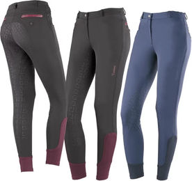 Tattini Reithose für Damen mit Silikon Grip in Blau oder Schwarz Größe 42 – Bild 1 von 2